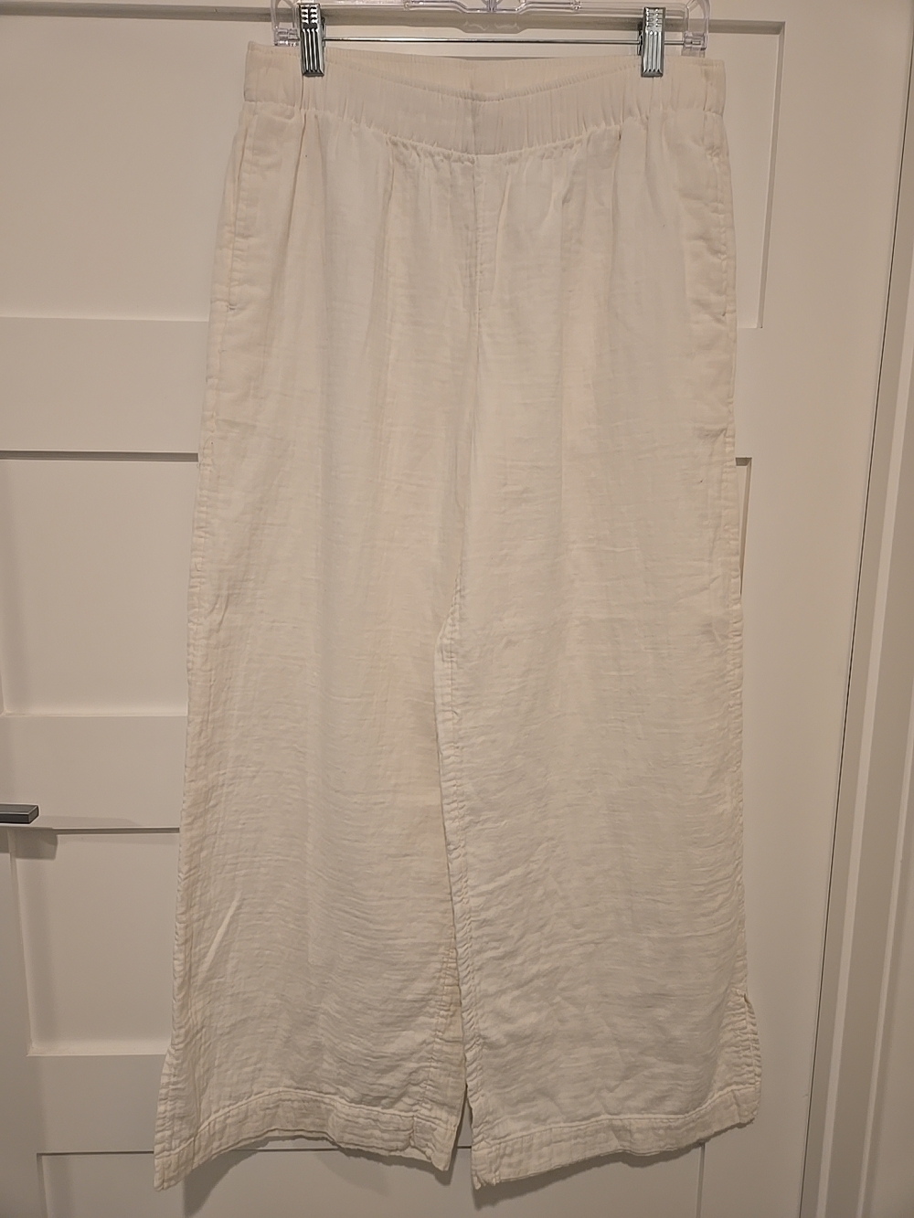 100% Cotton Old Navy Wide-Leg Pants